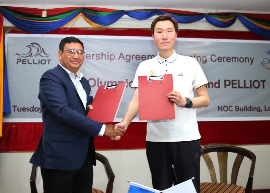 Nepal NOC signs deal with Pelliot