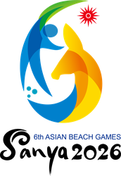 <div>
<p>In addition to the sun image of OCA&rsquo;s emblem, the emblem for the 6th Asia Beach Games overlays blue, green, yellow and orange color-blocks into the number "6" and makes up the image of coconut tree, an athlete and a deer( symbol of Sanya City), implying the artistic conception of ocean, beach, sport, green leaves and Luhuitou&rsquo;s legend( A famous scenic spot in Sanya).</p>
<p>The visual image not only reflects the beautiful legend of Sanya, but also the symbol of local natural environment. It is a humanistic visual symbol with high recognition and preference of local people and highlights the city image, spirit and cultural history of Sanya.</p>
<p>Blue stands for ocean and dream, yellow and orange stand for sunshine, beach, joy and enthusiasm, the jumping sport figure stands for optimism, bravery, passion and vitality. The combination of bright and transparent colors and flexible shapes reflects that the 2020 Asian Beach Games( Sanya) will be a happy, environmental-friendly and charming event.</p>
</div>
<div>&nbsp;</div>