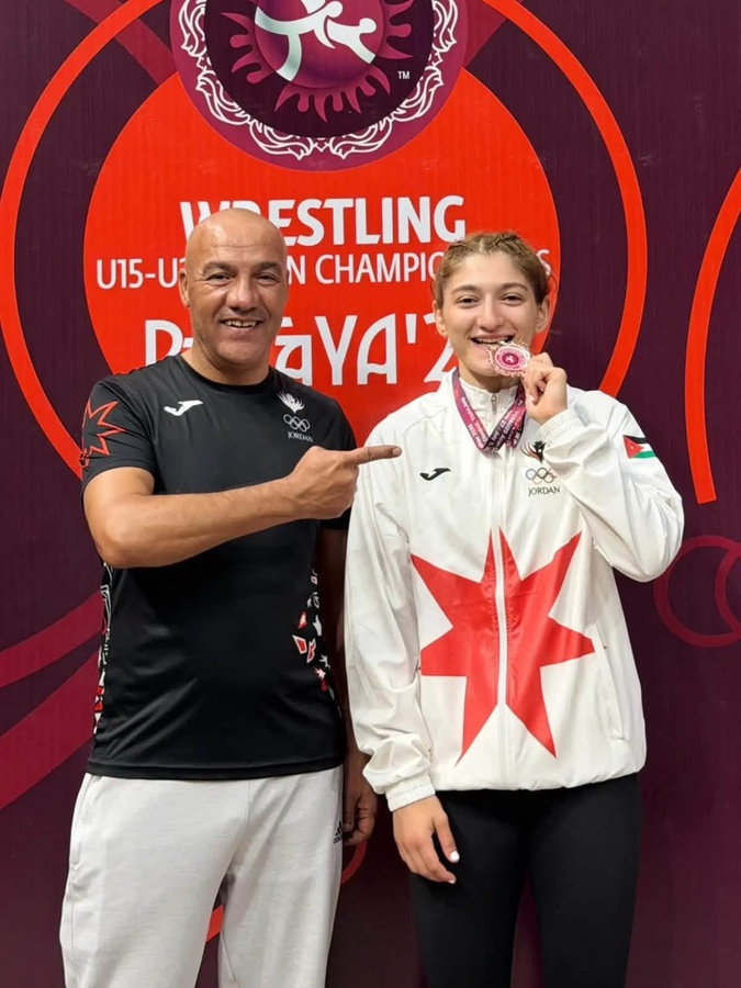 Tala Abu Khait makes women’s wrestling history for Jordan