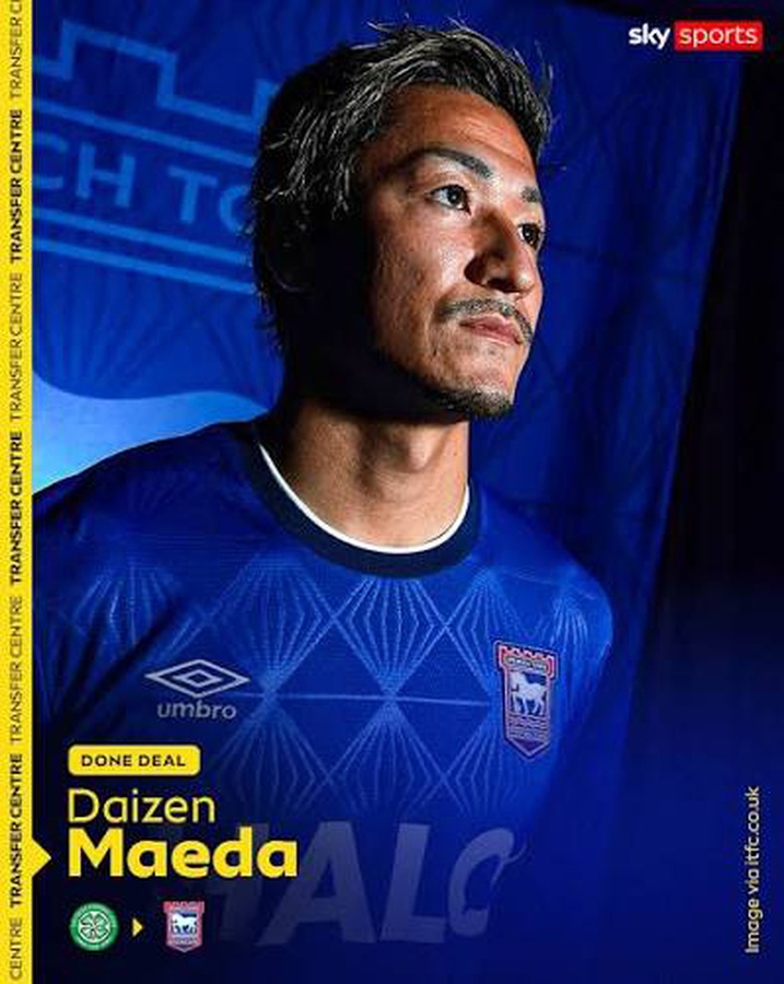 Daizen Maeda (Photo: Sky Sports Football)