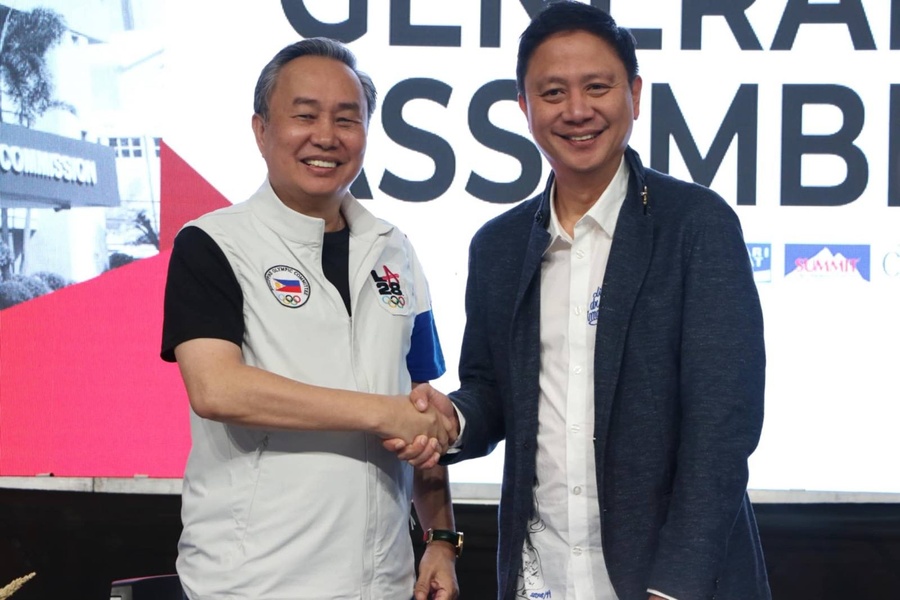 POC President Tolentino welcomes new PSC Chair Gregorio