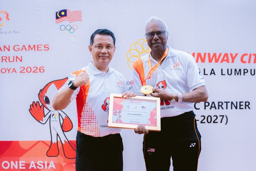 Dr. Jega – legendary sprinter still in the news